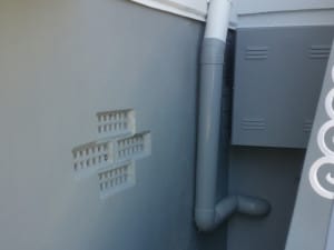 Newly repaired and painted Bulimba exterior