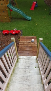 Existing back landing
