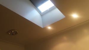 Repaired skylight shaft