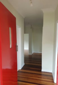 Newly painted interior