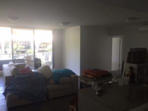 Newly painted interior