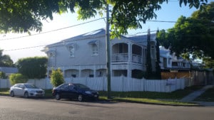 Newly painted Clayfield exterior