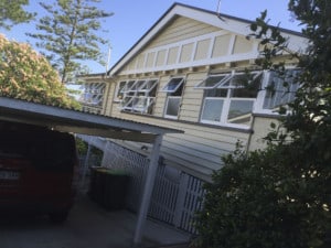 Newly painted Ashgrove exterior