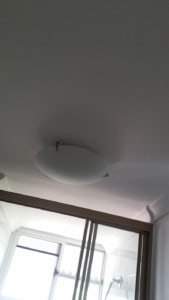Highgate Hill newly repaired and painted ceiling