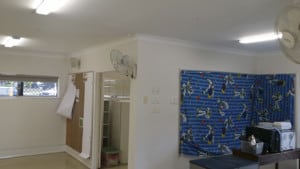 Chermside West newly painted interior