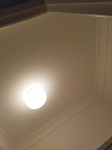 Eatons newly repaired ceiling Eatons newly repaired ceiling