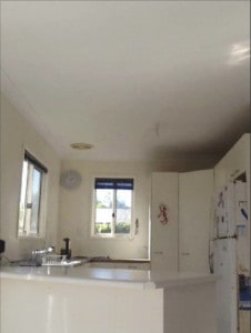 Pacific Paradise newly painted kitchen
