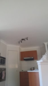 Newly painted Ormeau kitchen interior