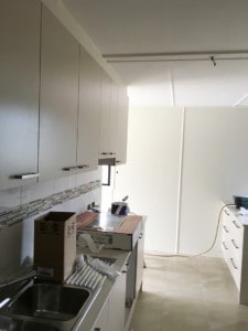 Clontarf newly painted kitchen Clontarf newly painted kitchen