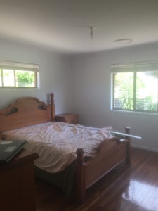 Newly painted interior room
