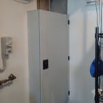 After commercial painting to toilet After commercial painting to toilet