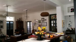 Newly painted interior