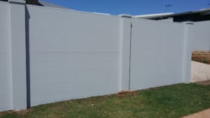 Texture paint is used to fence painting