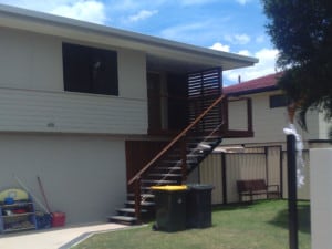 Classic look of a newly painted exterior