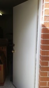 ADP completed door painting